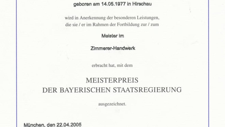 Meisterpreis