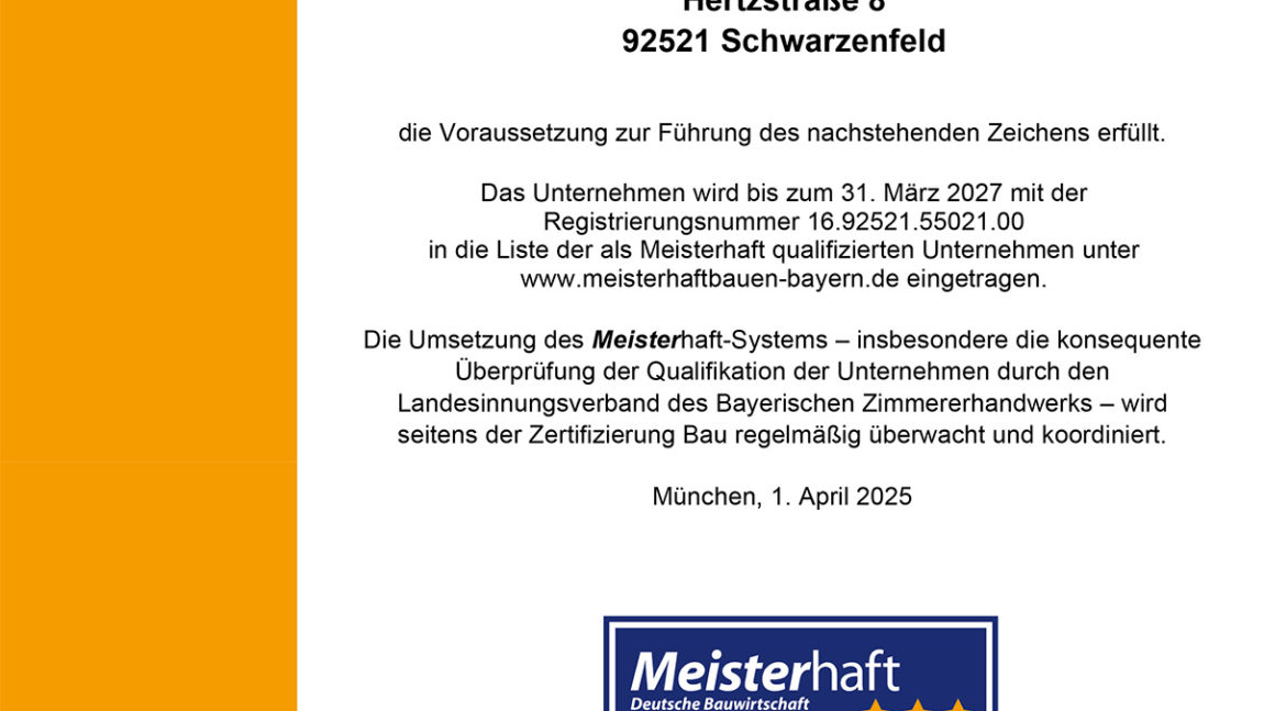 Meisterhaft